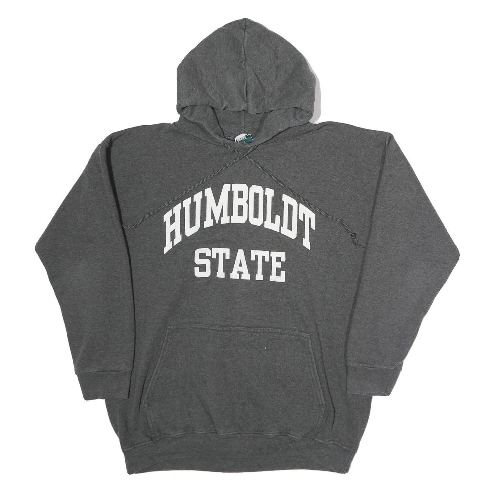 TLC Mens Grey Humboldt State Pullover Hoodie M Cotton Casual Sweatshirt Refurbished - N/A refurbished available on Cerqular