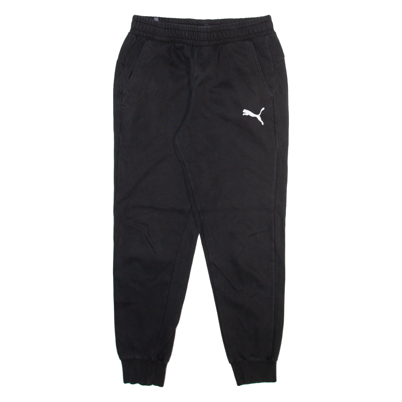 PUMA Mens Joggers Black Tapered M W28 L29 Refurbished - N/A refurbished available on Cerqular