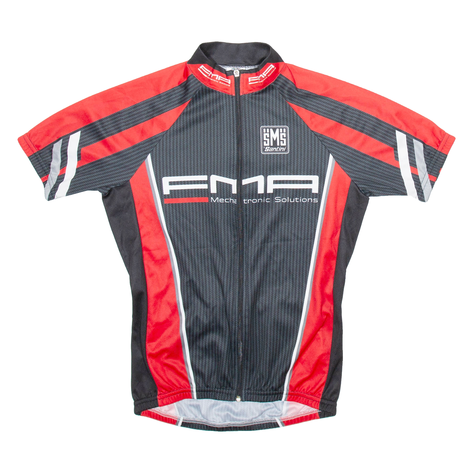 SMS SANTINI Full Zip Cycling Mens Jersey Black S Refurbished - N/A refurbished available on Cerqular