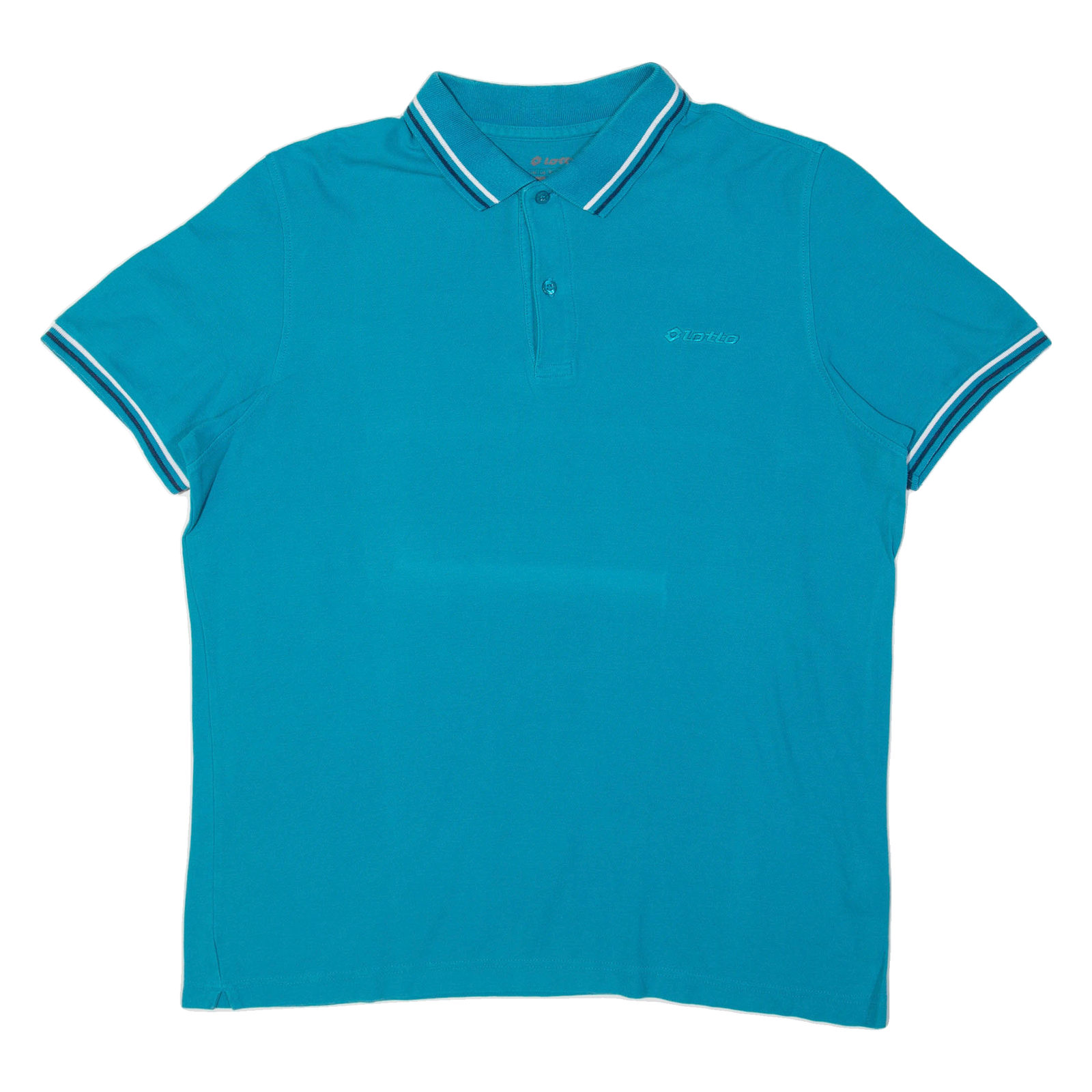 LOTTO Mens Polo Shirt Blue L Refurbished - N/A refurbished available on Cerqular