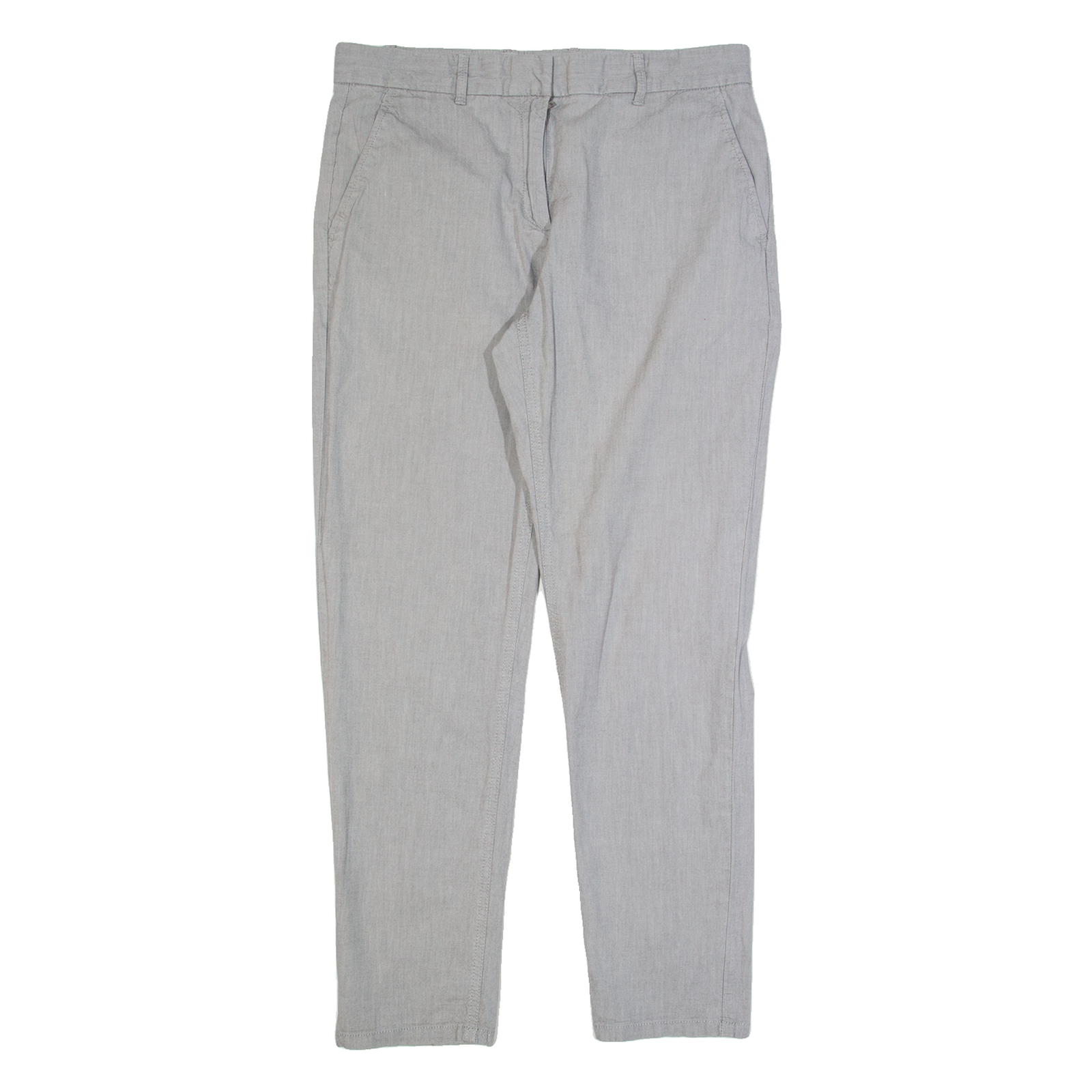 GAP Womens Trousers Grey Slim Straight W30 L27 Refurbished - N/A refurbished available on Cerqular