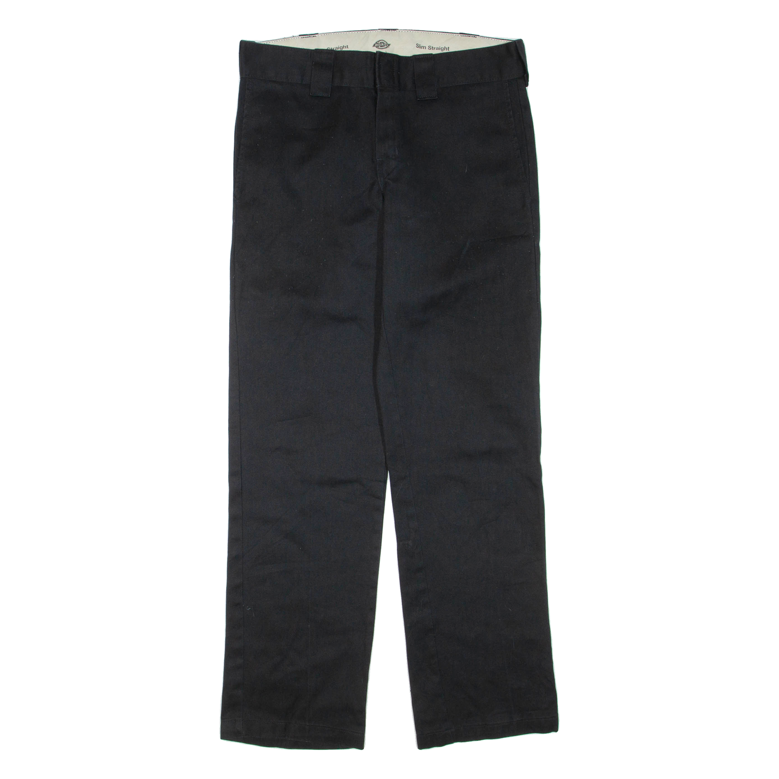 DICKIES Mens Trousers Black Regular Straight W30 L32 Refurbished - N/A refurbished available on Cerqular