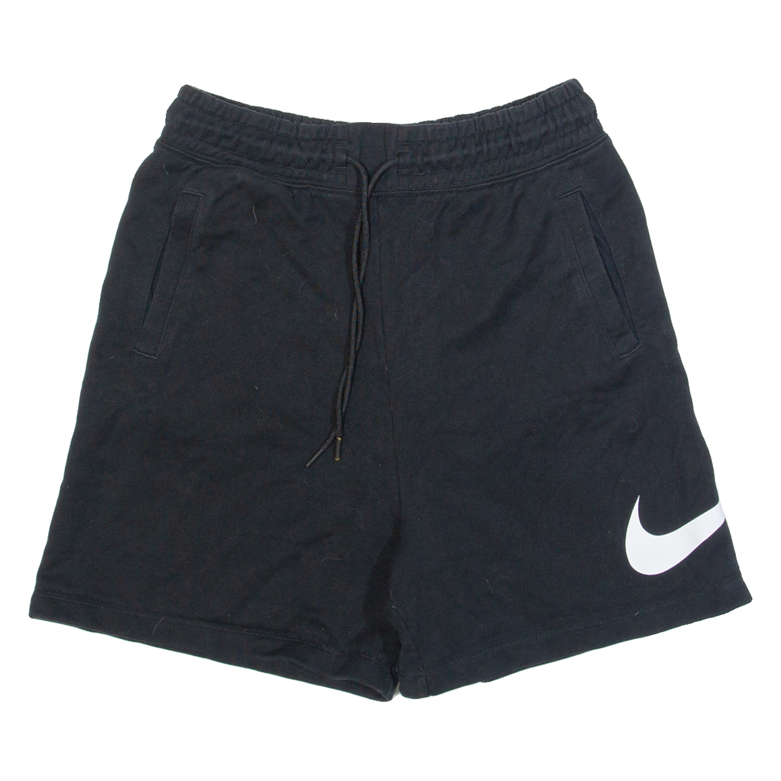 NIKE Mens Casual Shorts Black Relaxed S W26 Refurbished - N/A refurbished available on Cerqular