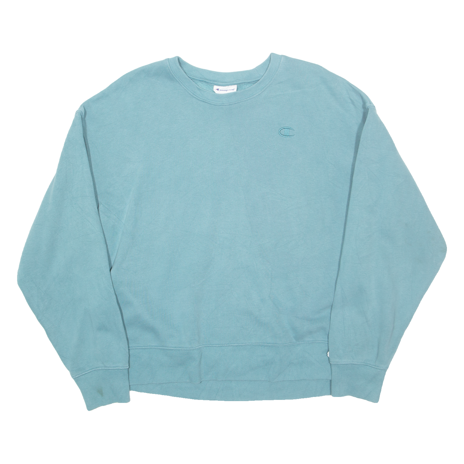 CHAMPION Mens Sweatshirt Blue M Refurbished - N/A refurbished available on Cerqular