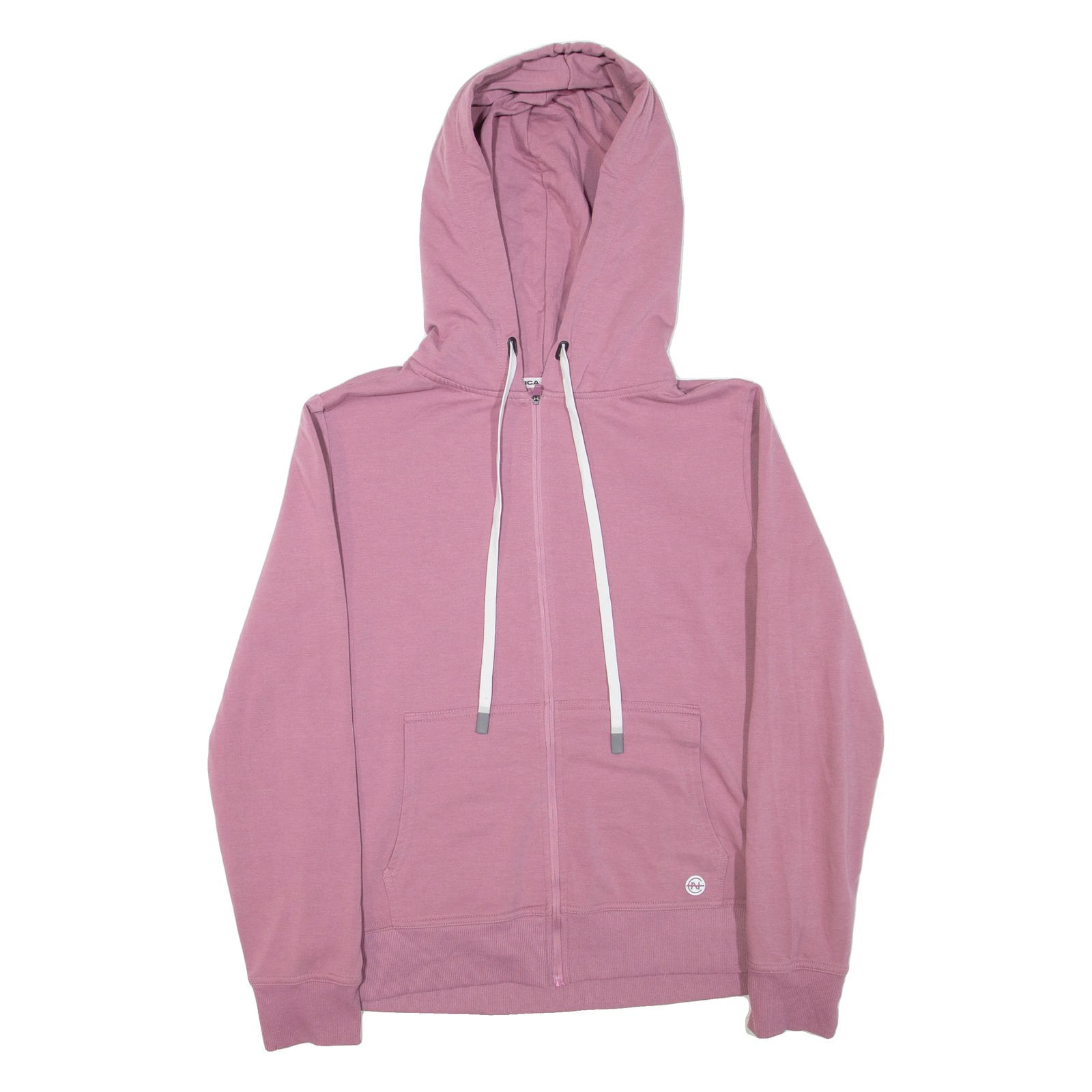 NAUTICA Mens Pink Hoodie Full Zip M Refurbished - N/A refurbished available on Cerqular
