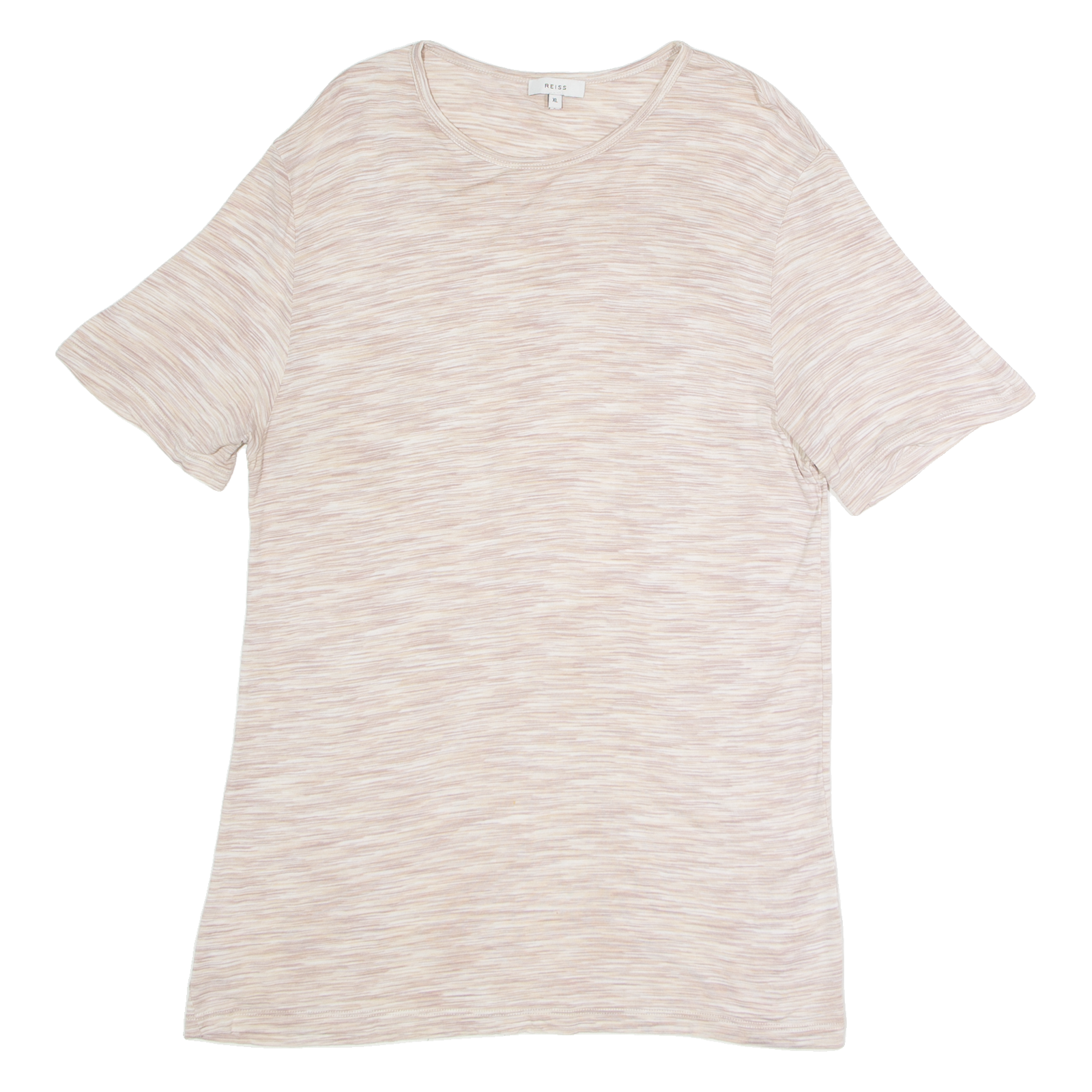 REISS Mens T-Shirt Red Viscose XL Refurbished - N/A refurbished available on Cerqular