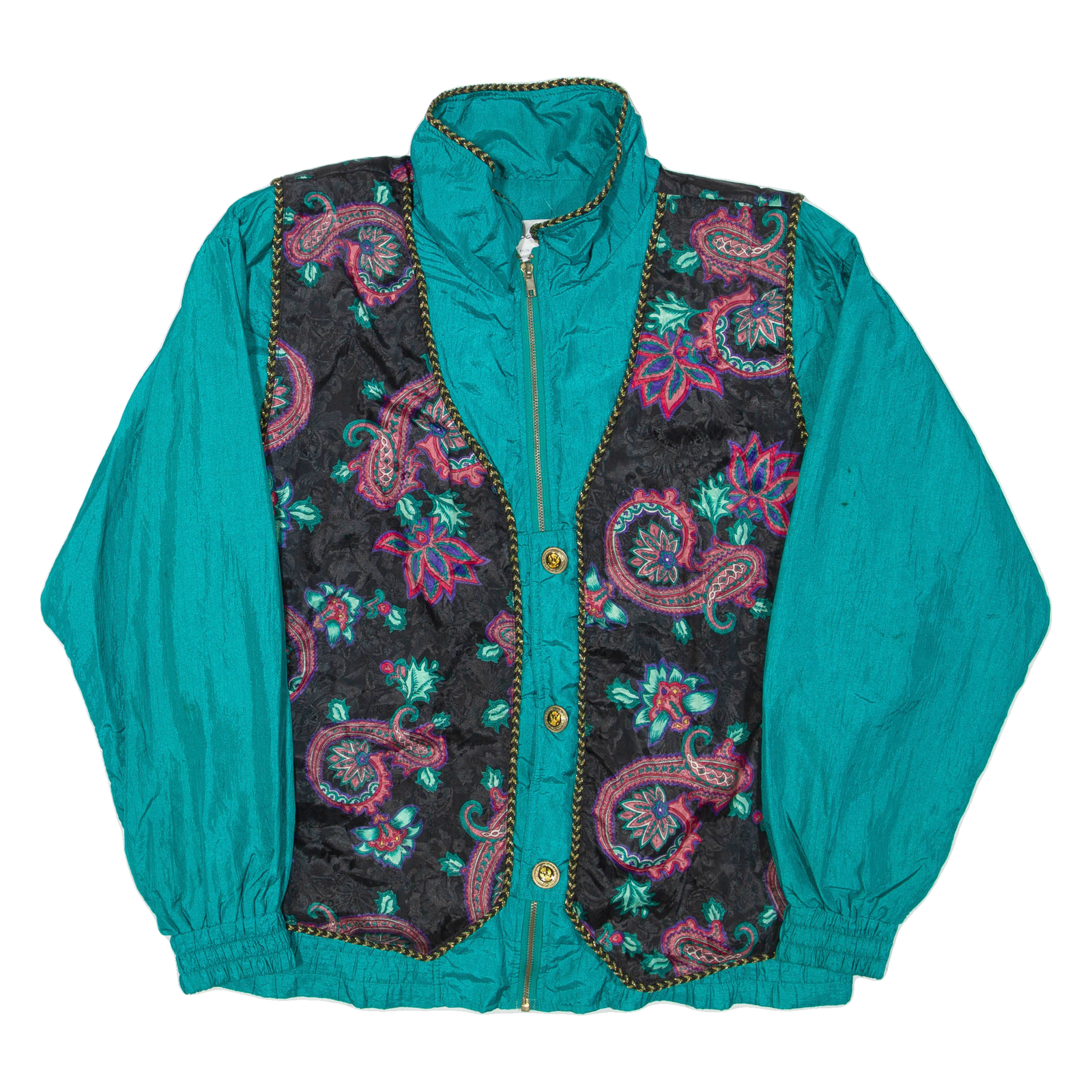 Buy BOCOO Womens Jacket Green Nylon Paisley L Refurbished - $36.39 BOCOO Womens Jacket Green Nylon Paisley L Refurbished - N/A refurbished available on Cerqular