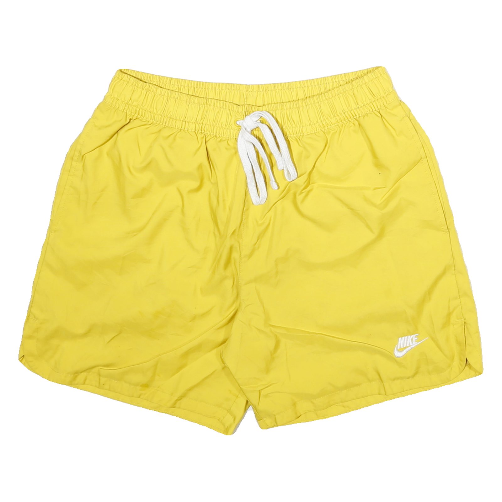 NIKE Mens Shorts Yellow Casual L W28 Sportswear Swimwear Summer Refurbished - N/A refurbished available on Cerqular