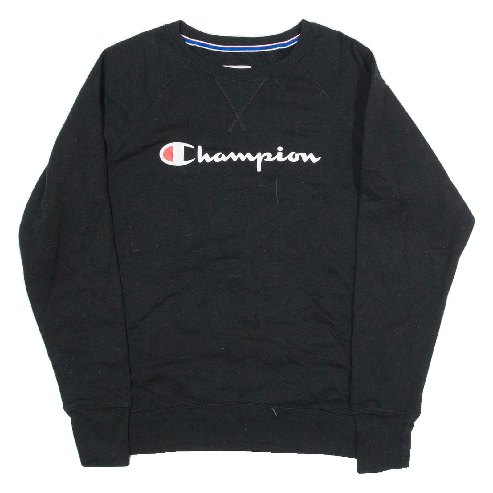 CHAMPION Womens Sweatshirt Black M Refurbished - N/A refurbished available on Cerqular