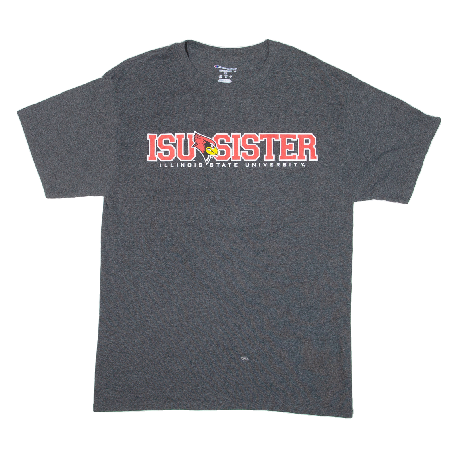 CHAMPION Isu Sister Womens T-Shirt Grey USA M Refurbished - N/A refurbished available on Cerqular