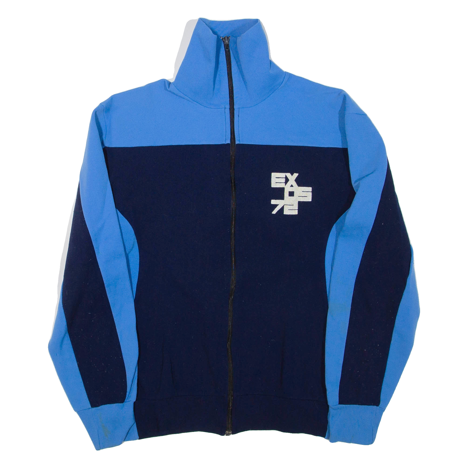 Mens Track Jacket Blue Colourblock M Refurbished - N/A refurbished available on Cerqular
