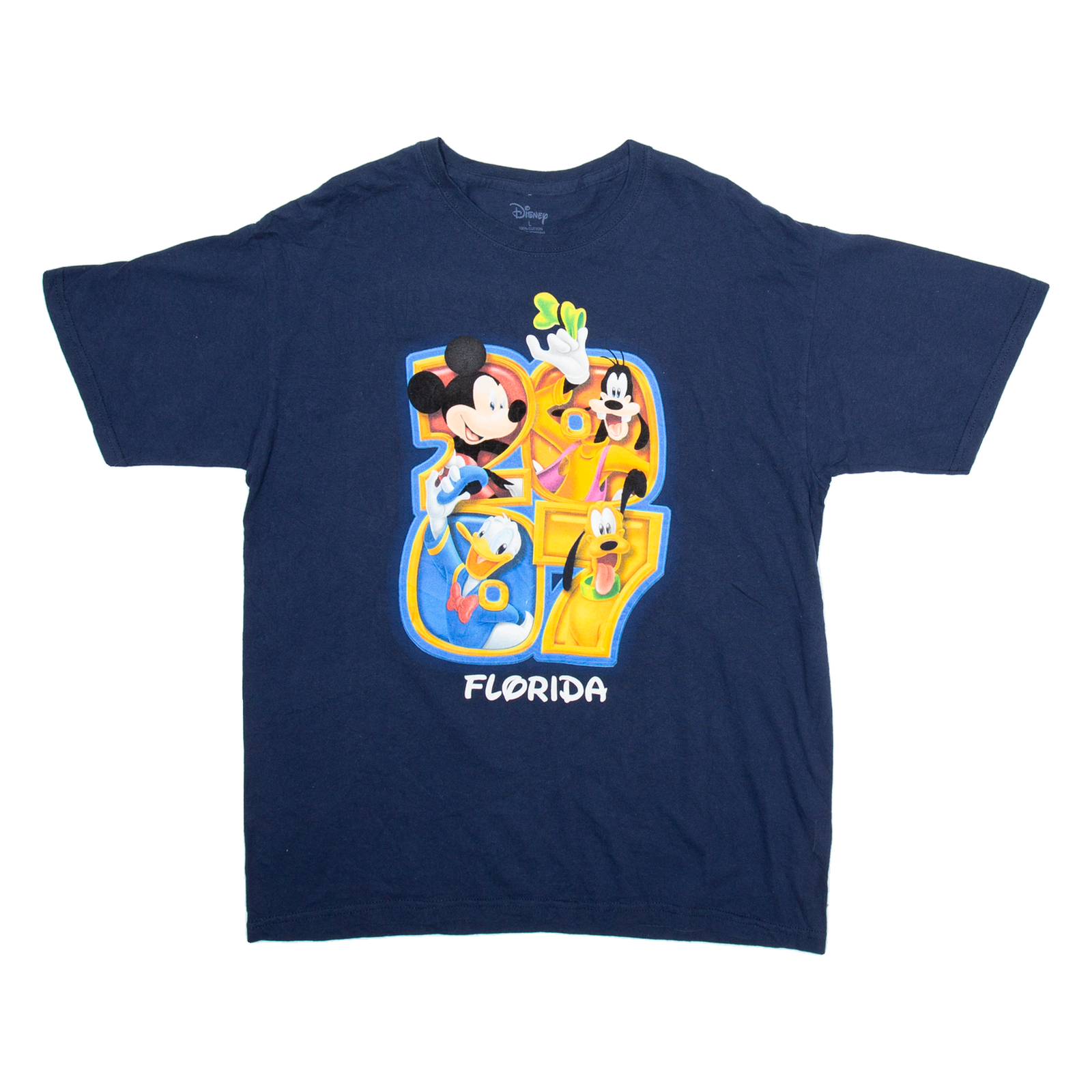 Buy DISNEY 2007 Florida Mens T-Shirt Blue USA L Refurbished - $20.79 DISNEY 2007 Florida Mens T-Shirt Blue USA L Refurbished - N/A refurbished available on Cerqular