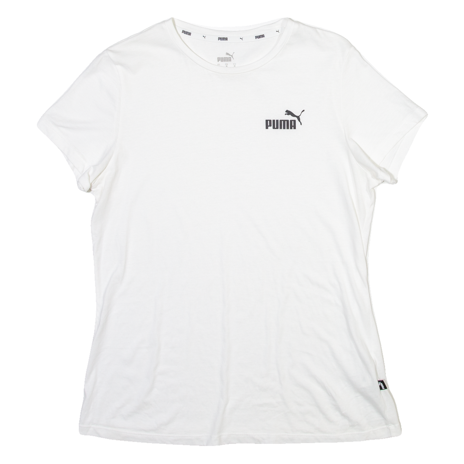 PUMA Womens T-Shirt White M Refurbished - N/A refurbished available on Cerqular