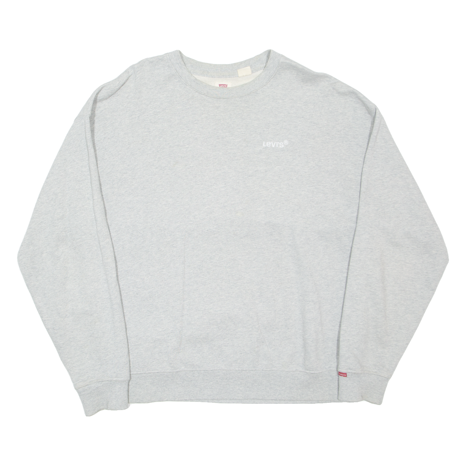 LEVI'S Womens Sweatshirt Grey S Refurbished - N/A refurbished available on Cerqular