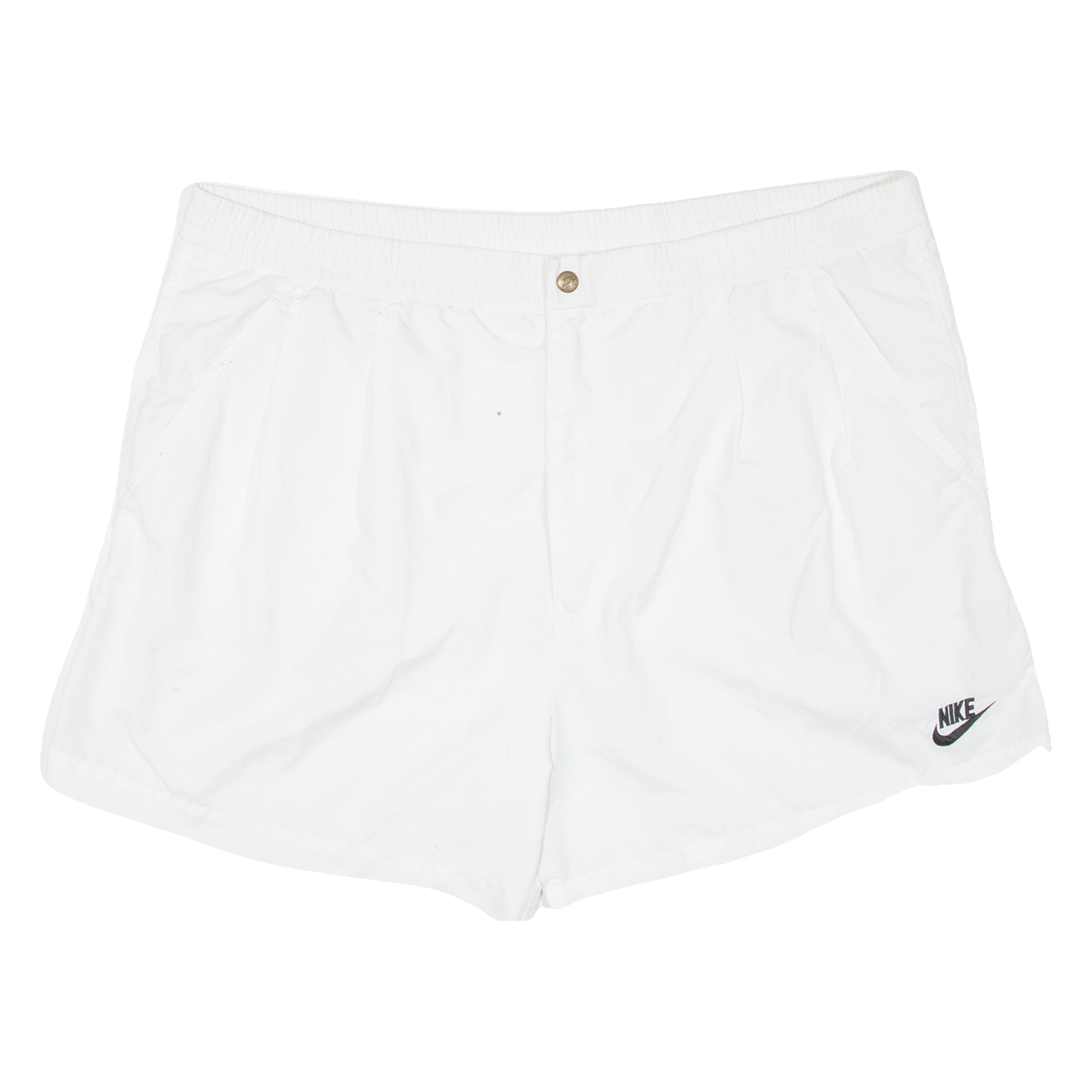 NIKE Womens Sports Shorts White XL W40 Refurbished - N/A refurbished available on Cerqular