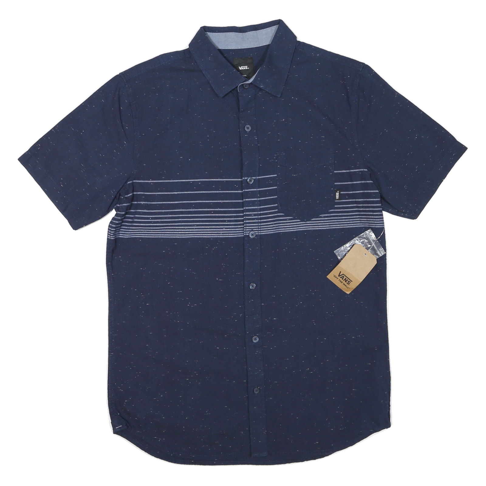 Buy VANS Mens Blue Short Sleeve Cotton Blend Shirt S Casual Button Pocket Refurbished - $36.39 VANS Mens Blue Short Sleeve Cotton Blend Shirt S Casual Button Pocket Refurbished - N/A refurbished available on Cerqular