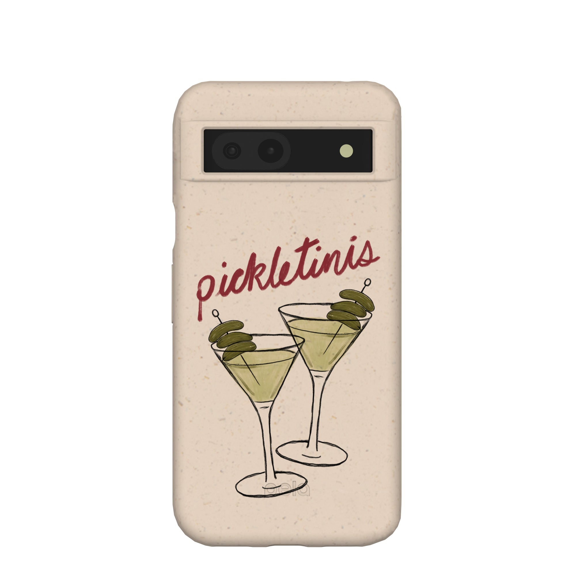 Seashell Pickletinis Google Pixel 8a Case Refurbished - Pela Case refurbished available on Cerqular