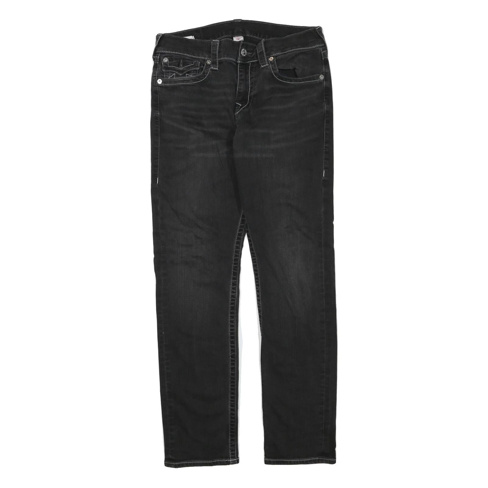 Buy TRUE RELIGION Womens Regular Black Denim Jeans W32 L32 Stylish Cotton Blend Zip Refurbished - $90.99 TRUE RELIGION Womens Regular Black Denim Jeans W32 L32 Stylish Cotton Blend Zip Refurbished - N/A refurbished available on Cerqular