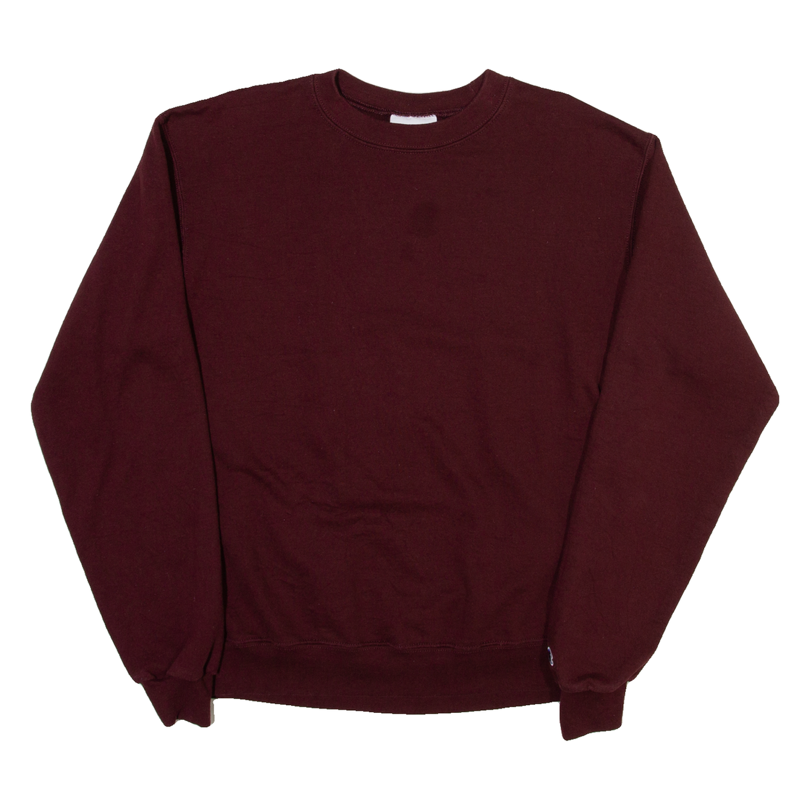 CHAMPION Mens Sweatshirt Maroon Crew Neck M Refurbished - N/A refurbished available on Cerqular