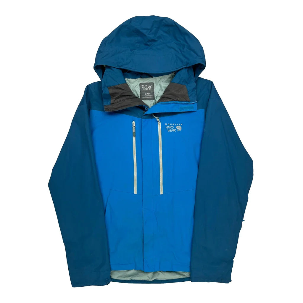 Mountain Hard Wear Waterproof Jacket - Small Blue Polyester Refurbished - Thrifted (note: this is a term often used to describe second- refurbished available on Cerqular
