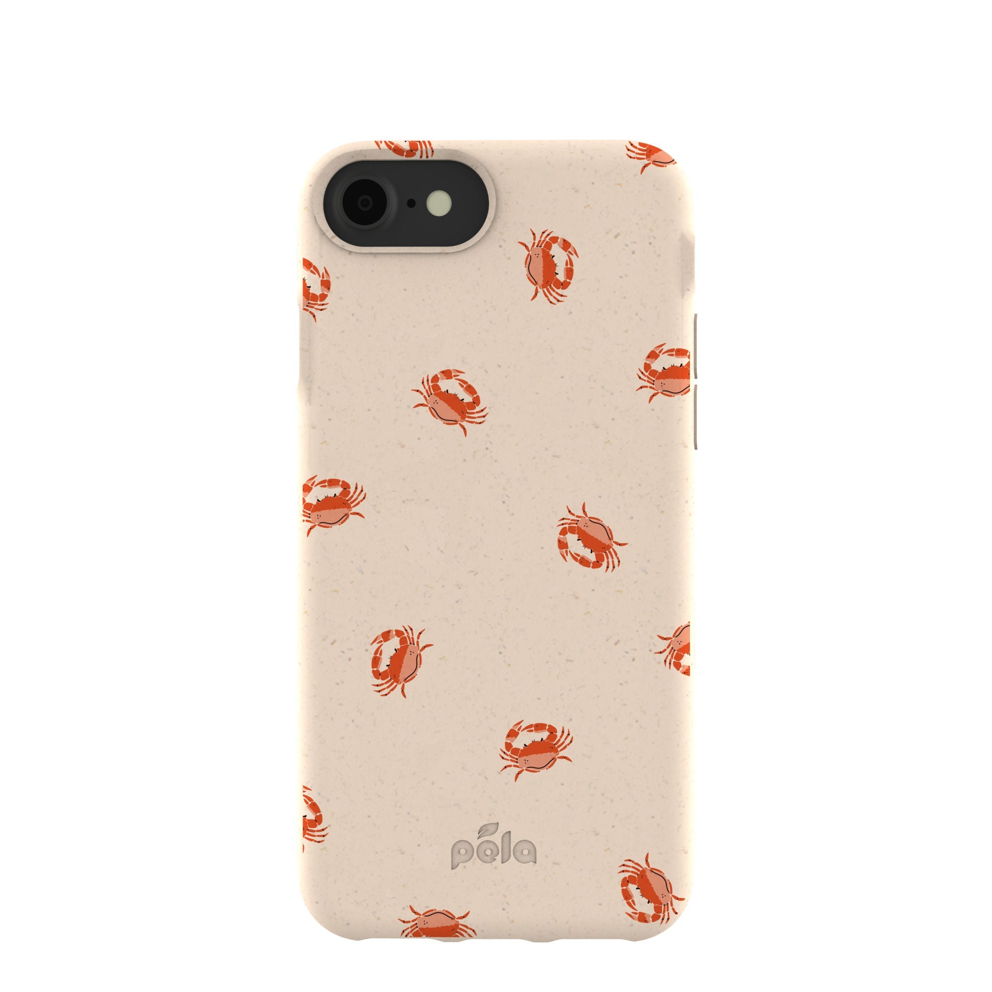 Seashell Lil Crabby iPhone 6/6s/7/8/SE Case Refurbished - Pela Case refurbished available on Cerqular