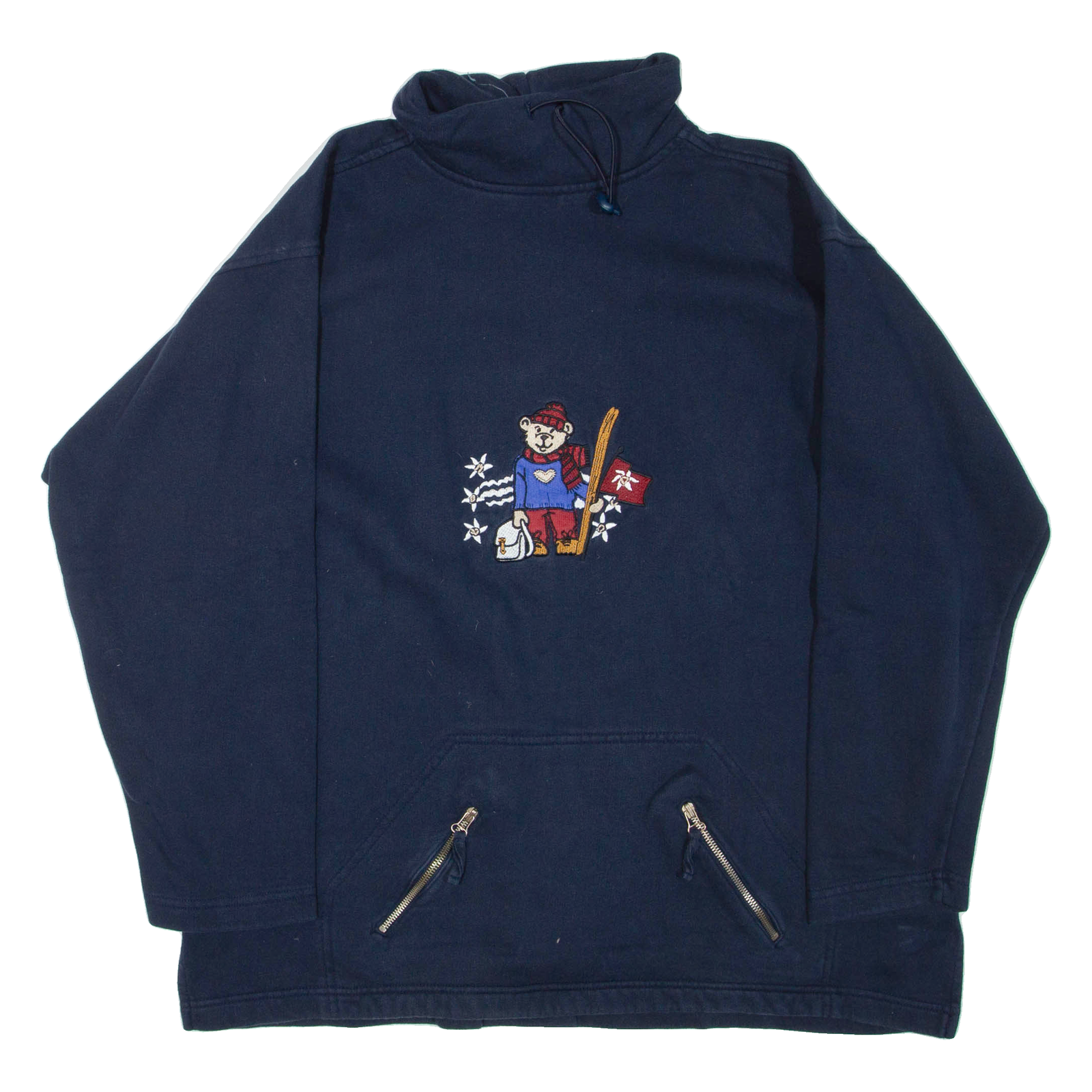 Womens Sweatshirt Blue 1/4 Zip XL Refurbished - N/A refurbished available on Cerqular