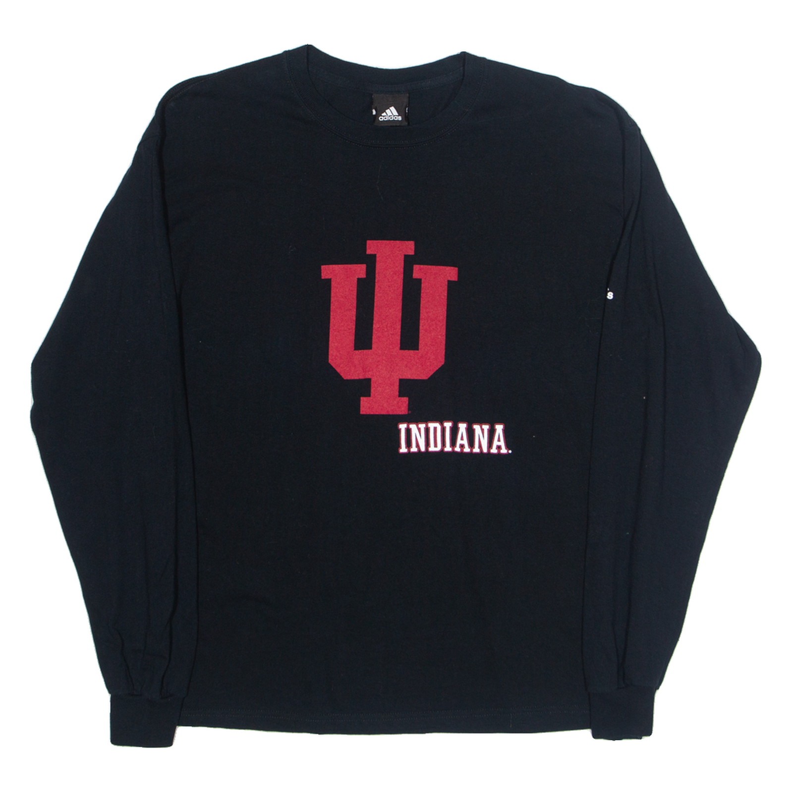 ADIDAS NFL Indiana Hoosiers Mens T-Shirt Black Long Sleeve M Refurbished - N/A refurbished available on Cerqular
