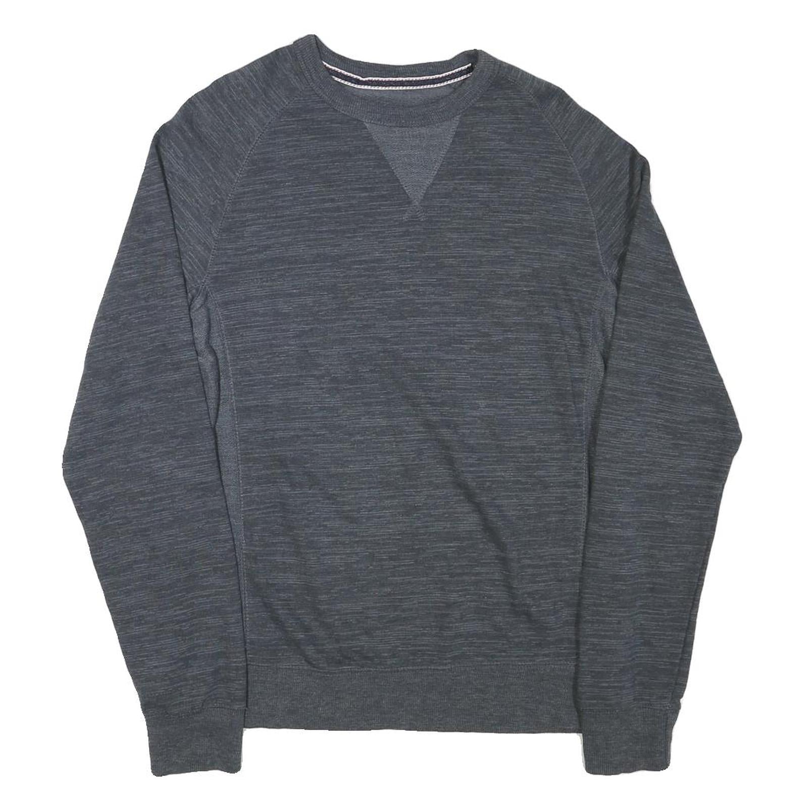 CHAMPION Mens Grey Cotton Blend Crew Neck M Classic Logo Sweatshirt Refurbished - N/A refurbished available on Cerqular