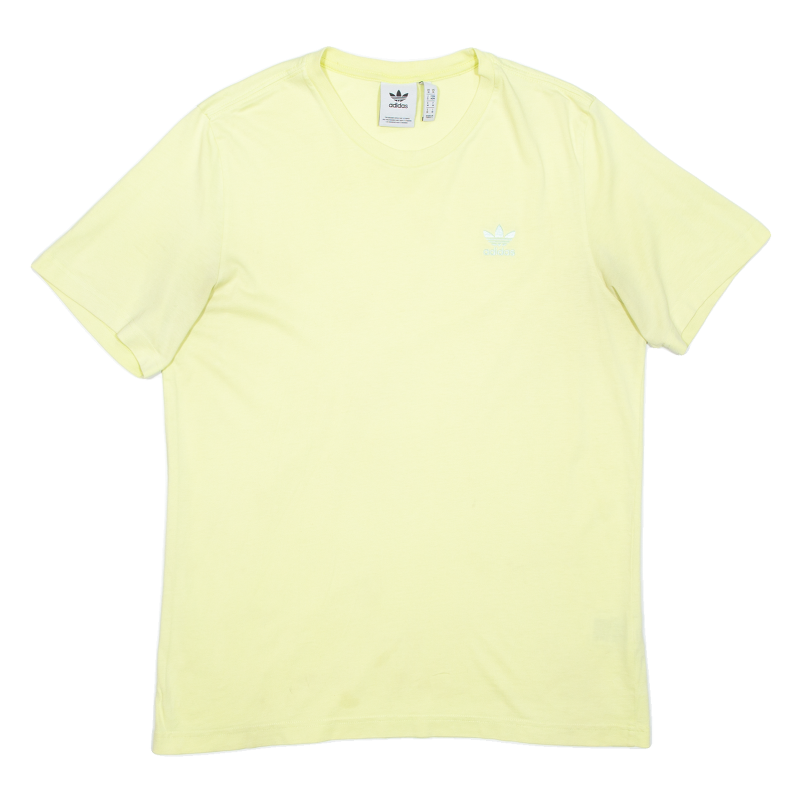 ADIDAS Mens T-Shirt Yellow M Refurbished - N/A refurbished available on Cerqular