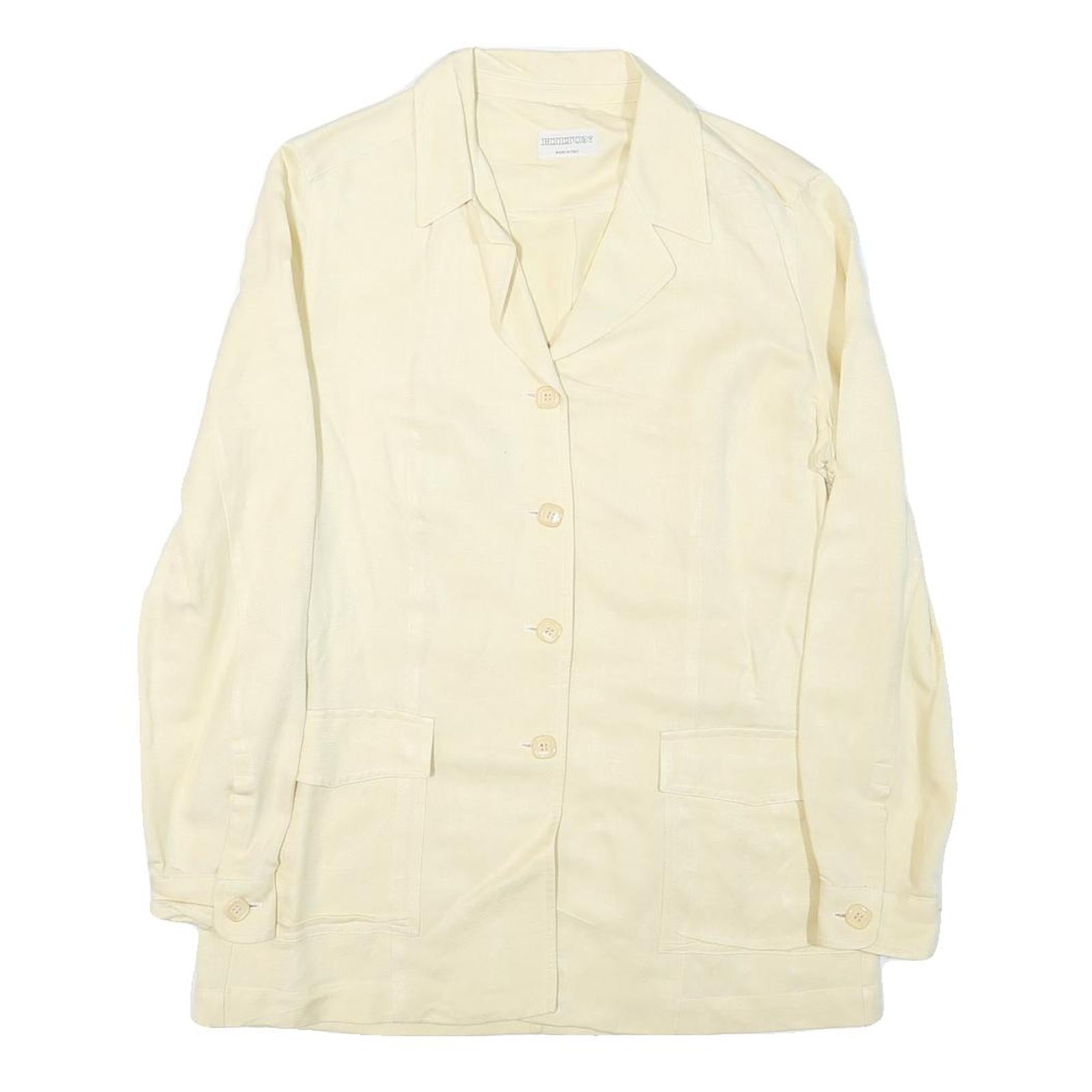 Buy HILTON Womens Cream Linen Blend Jacket M Button Closure Classic Plain Light Refurbished - $37.69 HILTON Womens Cream Linen Blend Jacket M Button Closure Classic Plain Light Refurbished - N/A refurbished available on Cerqular