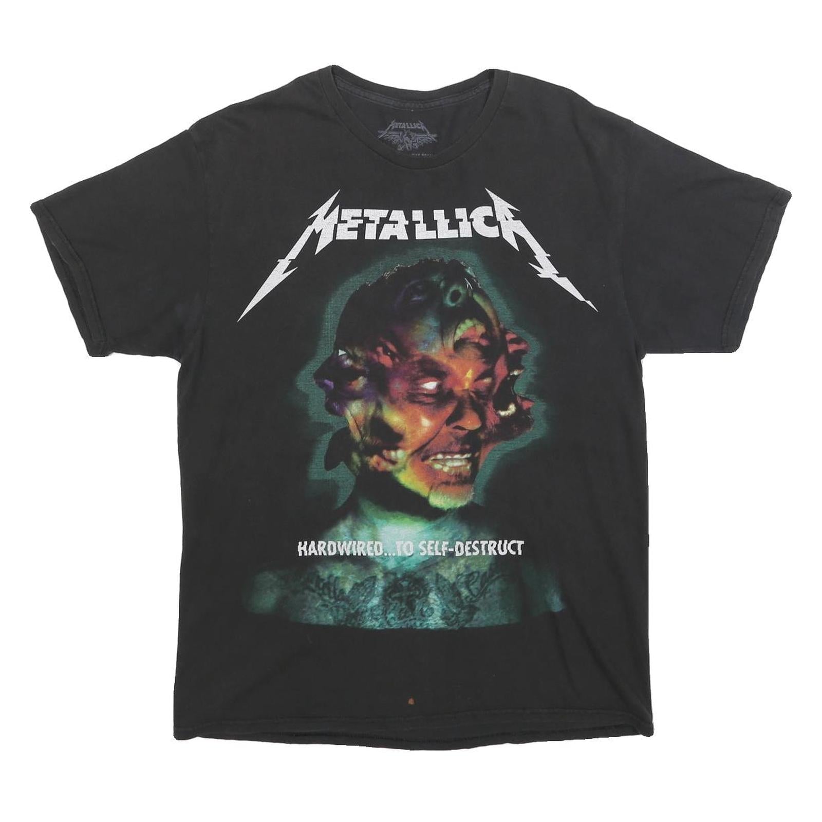 Buy METALLICA Mens Black Graphic T-Shirt L Short Sleeve Crew Neck WorldWired Tour Refurbished - $45.49 METALLICA Mens Black Graphic T-Shirt L Short Sleeve Crew Neck WorldWired Tour Refurbished - N/A refurbished available on Cerqular