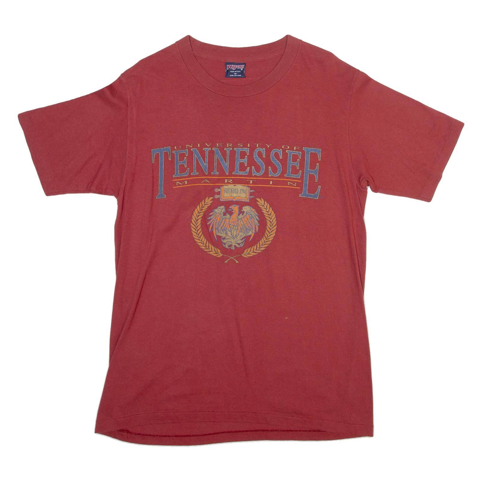 JANSPORT University Of Tennessee Mens T-Shirt Maroon USA M Refurbished - N/A refurbished available on Cerqular