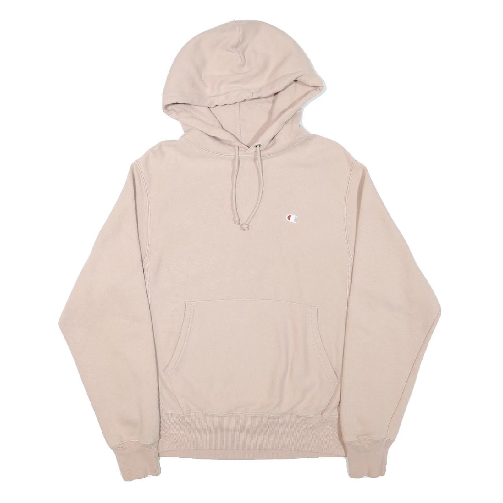 Buy CHAMPION Mens Beige Pullover Hoodie S S Logo Cotton Blend Casual Sweatshirt Refurbished - $33.79 CHAMPION Mens Beige Pullover Hoodie S S Logo Cotton Blend Casual Sweatshirt Refurbished - N/A refurbished available on Cerqular