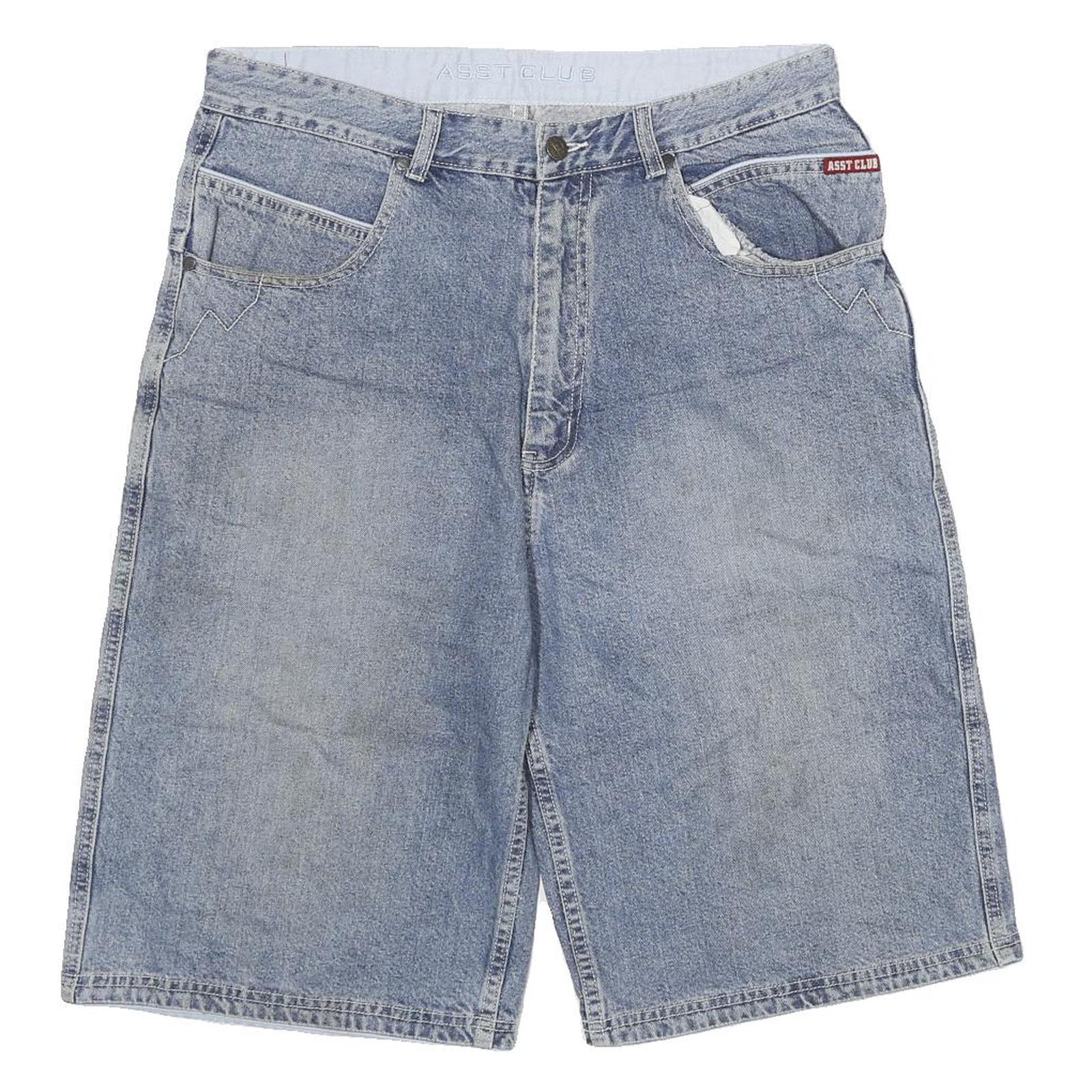 Buy ASST CLUB Mens Denim Blue Casual Shorts XL W32 Cotton Blend Refurbished - $15.59 ASST CLUB Mens Denim Blue Casual Shorts XL W32 Cotton Blend Refurbished - N/A refurbished available on Cerqular