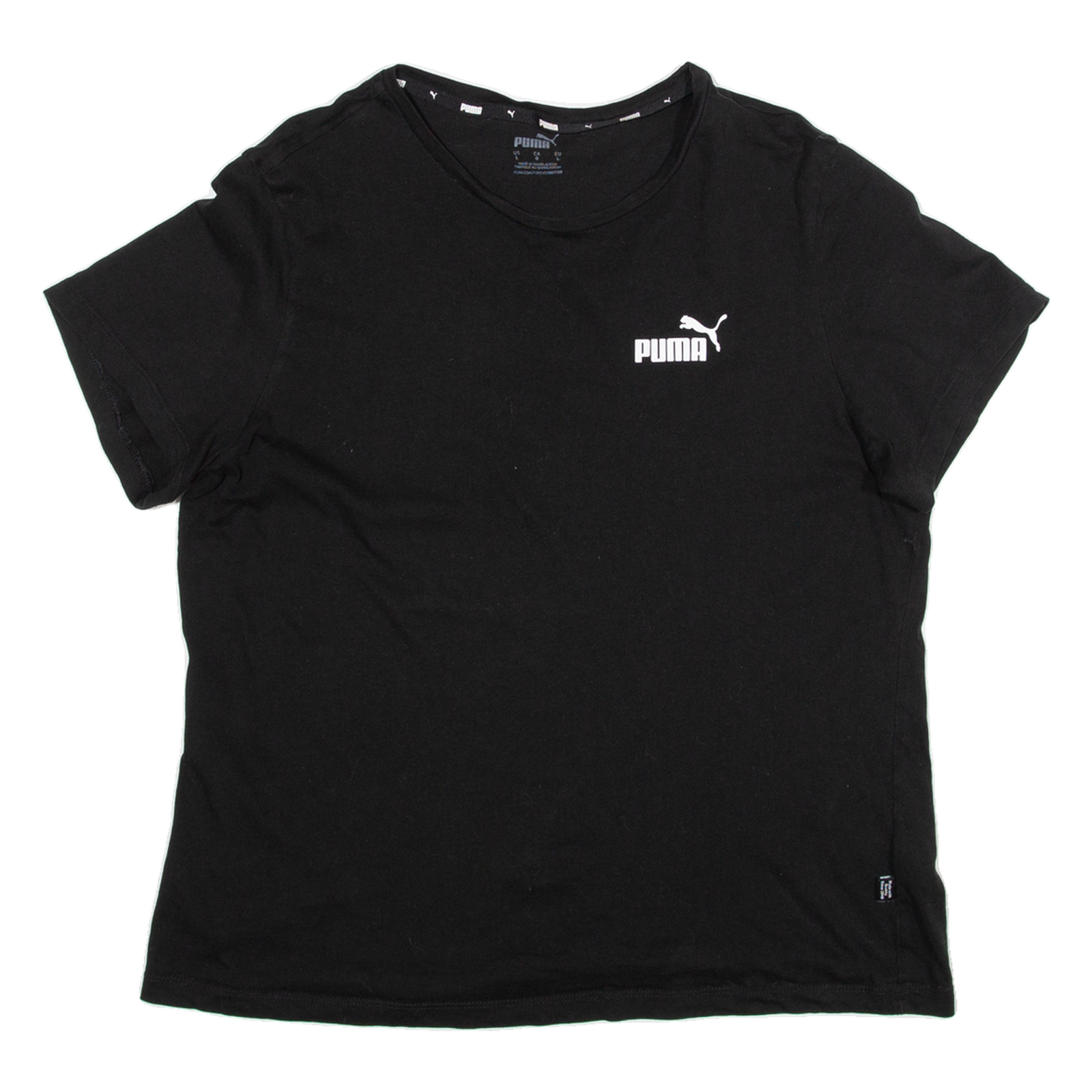 Buy PUMA Womens T-Shirt Black L Refurbished - $15.59 PUMA Womens T-Shirt Black L Refurbished - N/A refurbished available on Cerqular