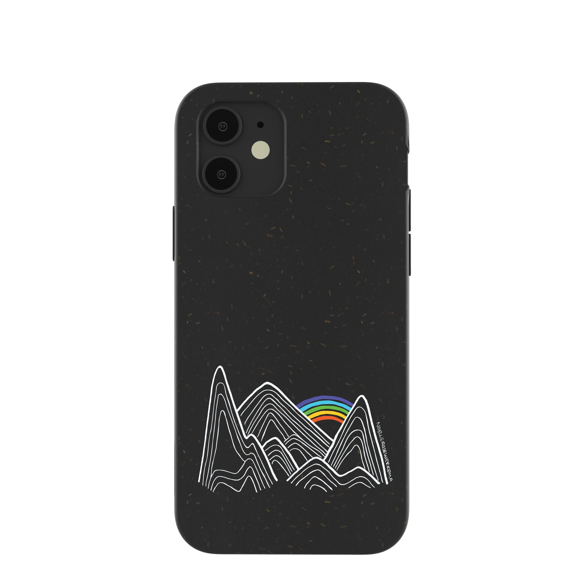 Black Elevation iPhone 12/ iPhone 12 Pro Case Refurbished - Pela Case refurbished available on Cerqular
