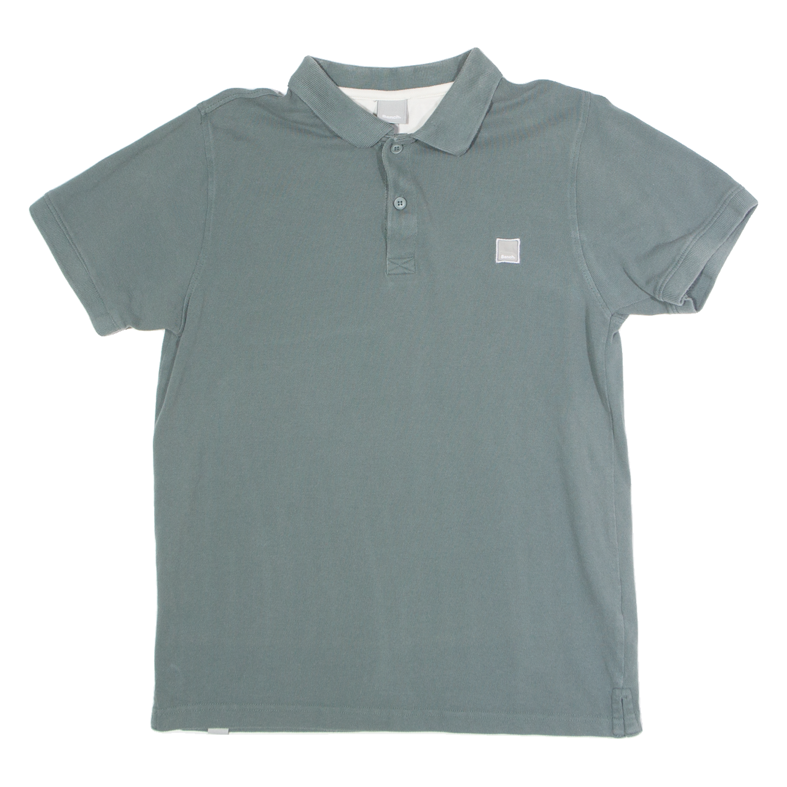 BENCH Mens Polo Shirt Green M Refurbished - N/A refurbished available on Cerqular
