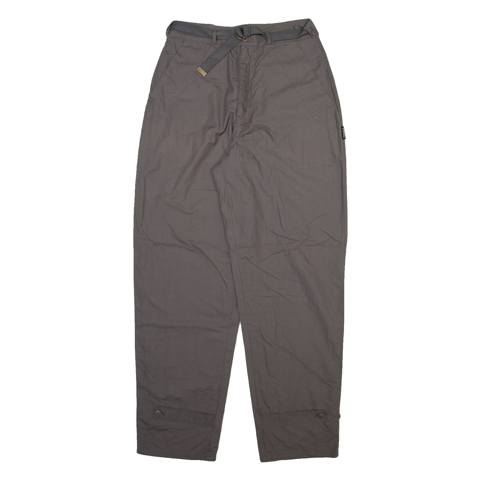 POMME Mens Trousers Grey Relaxed Tapered W26 L30 Refurbished - N/A refurbished available on Cerqular