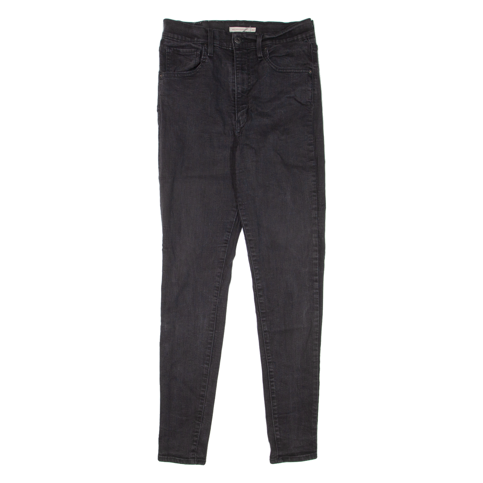 Buy LEVI'S Mile High Womens Jeans Black Slim Skinny W26 L30 Refurbished - $21.83 LEVI'S Mile High Womens Jeans Black Slim Skinny W26 L30 Refurbished - N/A refurbished available on Cerqular