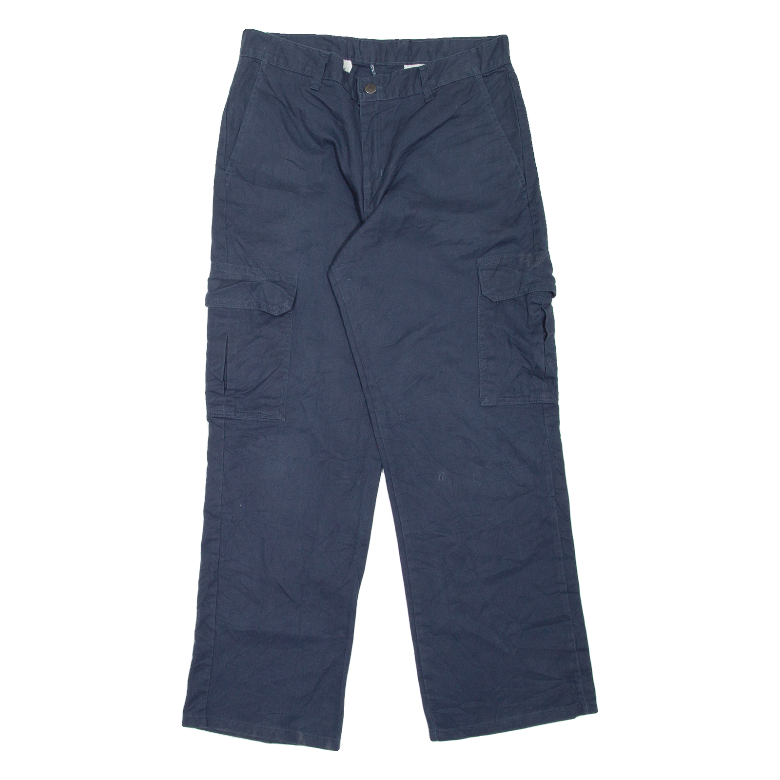 DICKIES Cargo Style Workwear Mens Trousers Blue Loose Straight W31 L30 Refurbished - N/A refurbished available on Cerqular