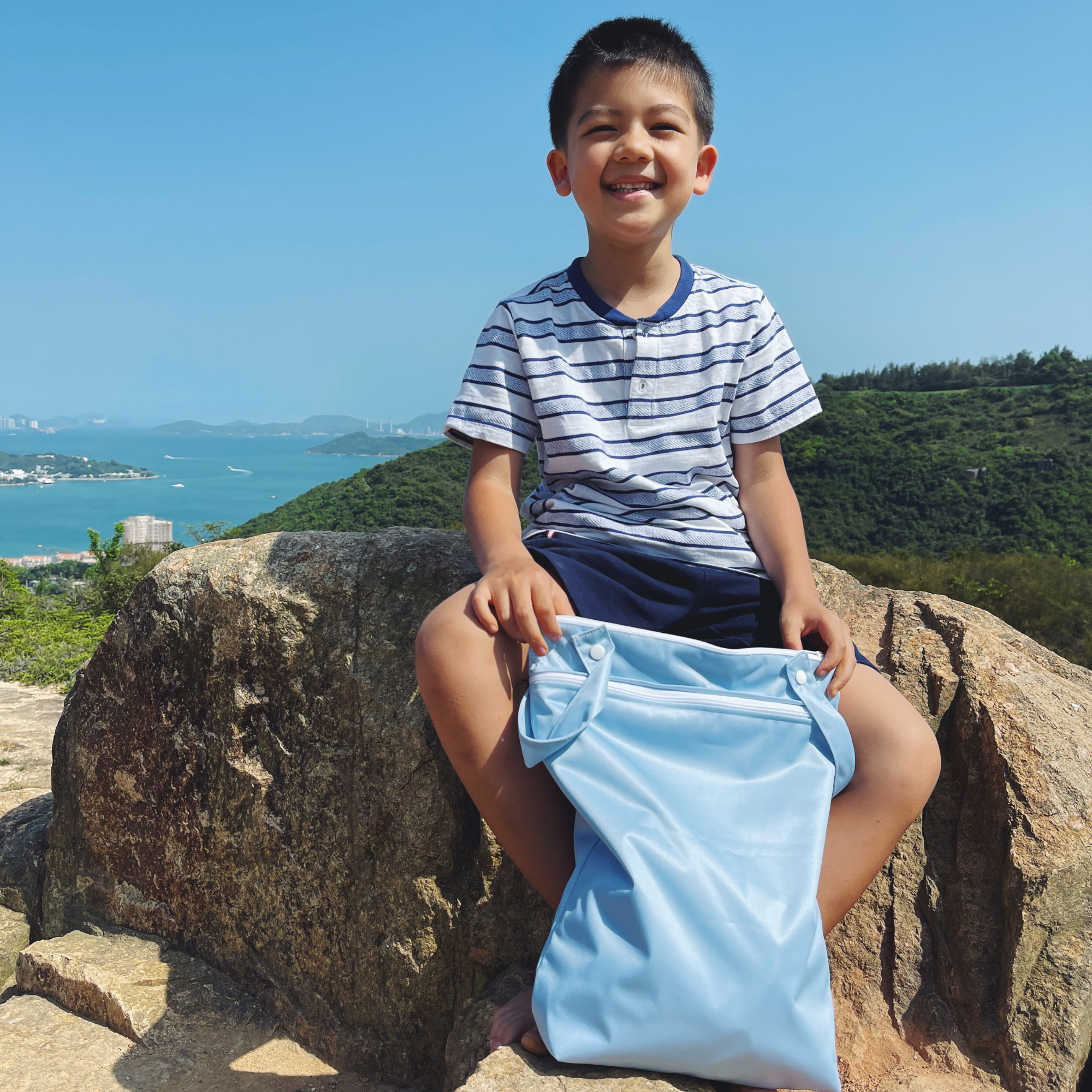 On-The-Go Wet/Dry Bag | Color: Polar Refurbished - Just Peachy refurbished available on Cerqular