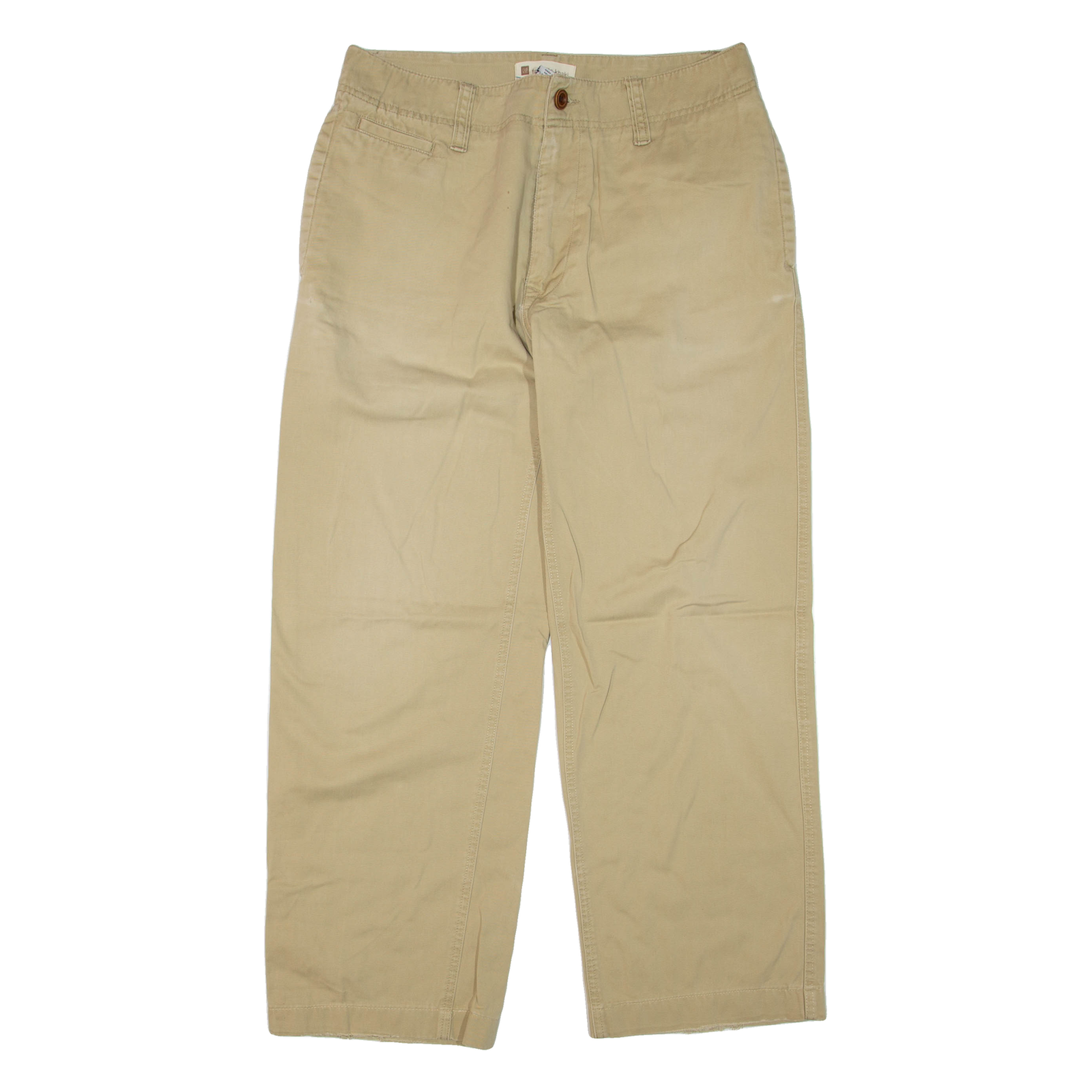 GAP Chino Womens Trousers Beige Regular Straight W32 L29 Refurbished - N/A refurbished available on Cerqular