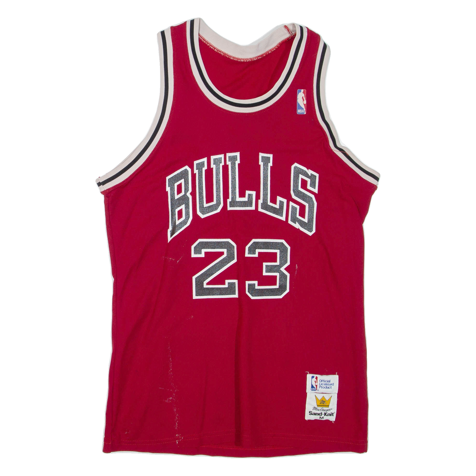 NBA Chicago Bulls Mens Vest Red Sleeveless USA M Refurbished - N/A refurbished available on Cerqular