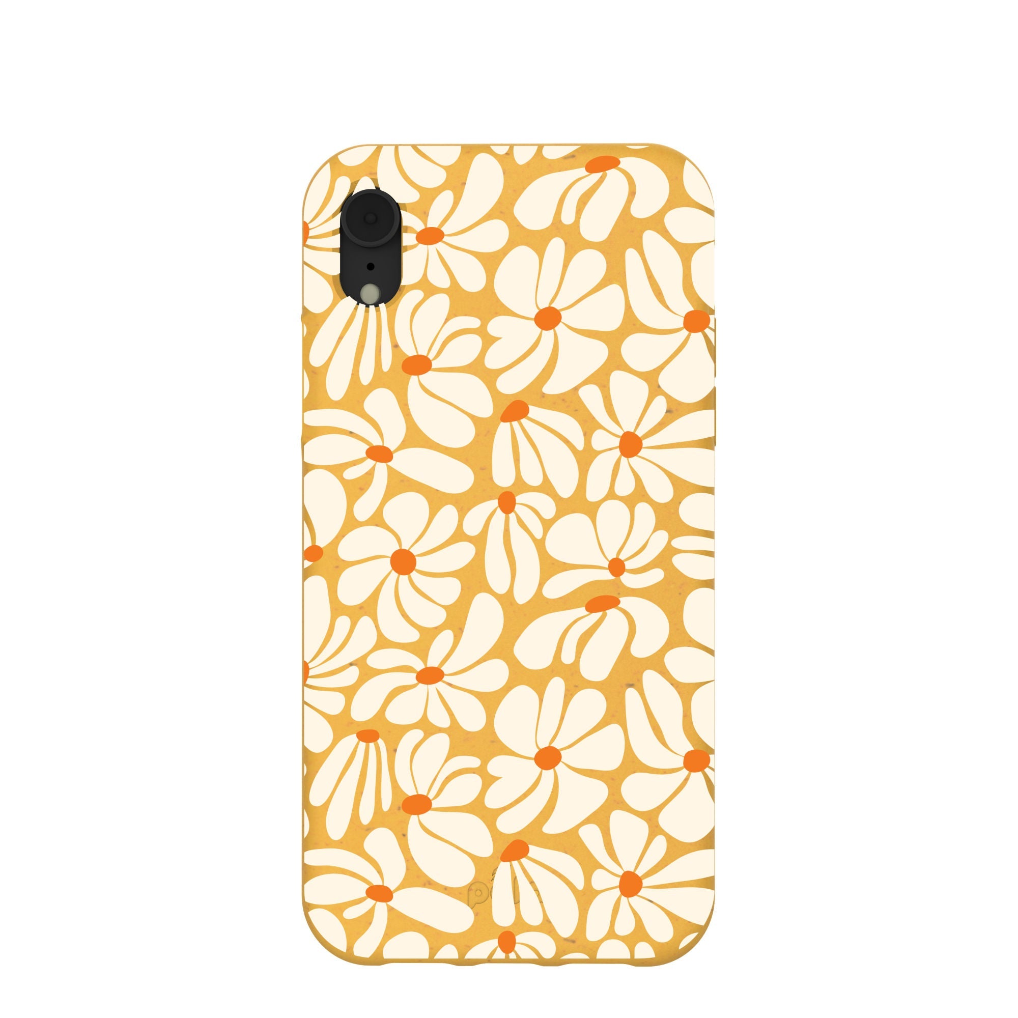 Honey Funky Petals iPhone XR Case Refurbished - Pela Case refurbished available on Cerqular