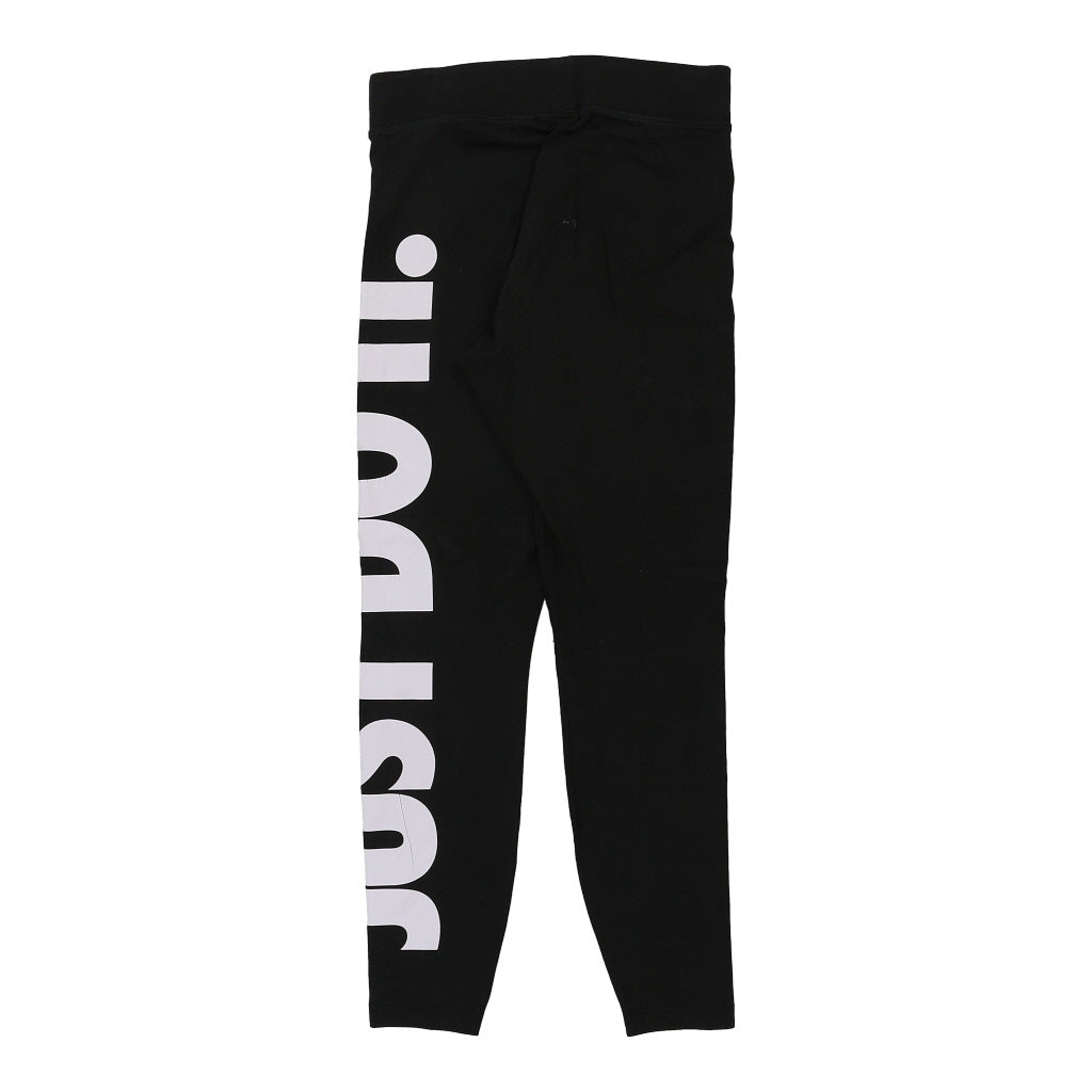 Nike Leggings - Medium Black Cotton Refurbished - Thrifted (note: this is a term often used to describe second- refurbished available on Cerqular