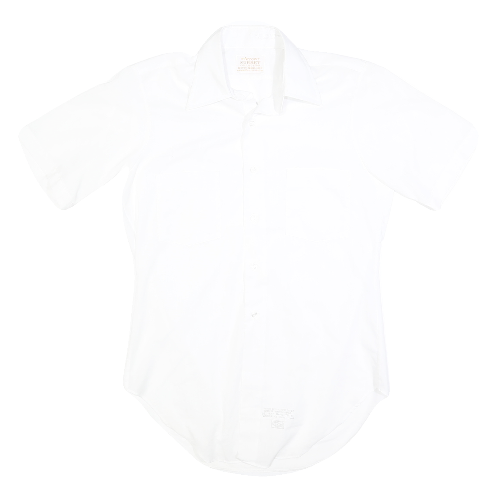 Womens White Plain Cotton Shirt M Casual Button Down Short Sleeve Refurbished - N/A refurbished available on Cerqular