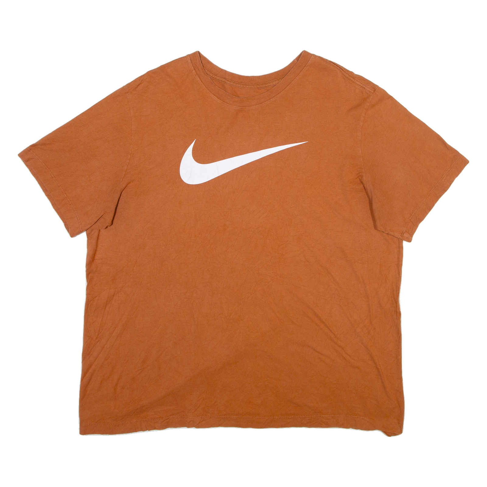 NIKE Mens T-Shirt Orange XL Refurbished - N/A refurbished available on Cerqular