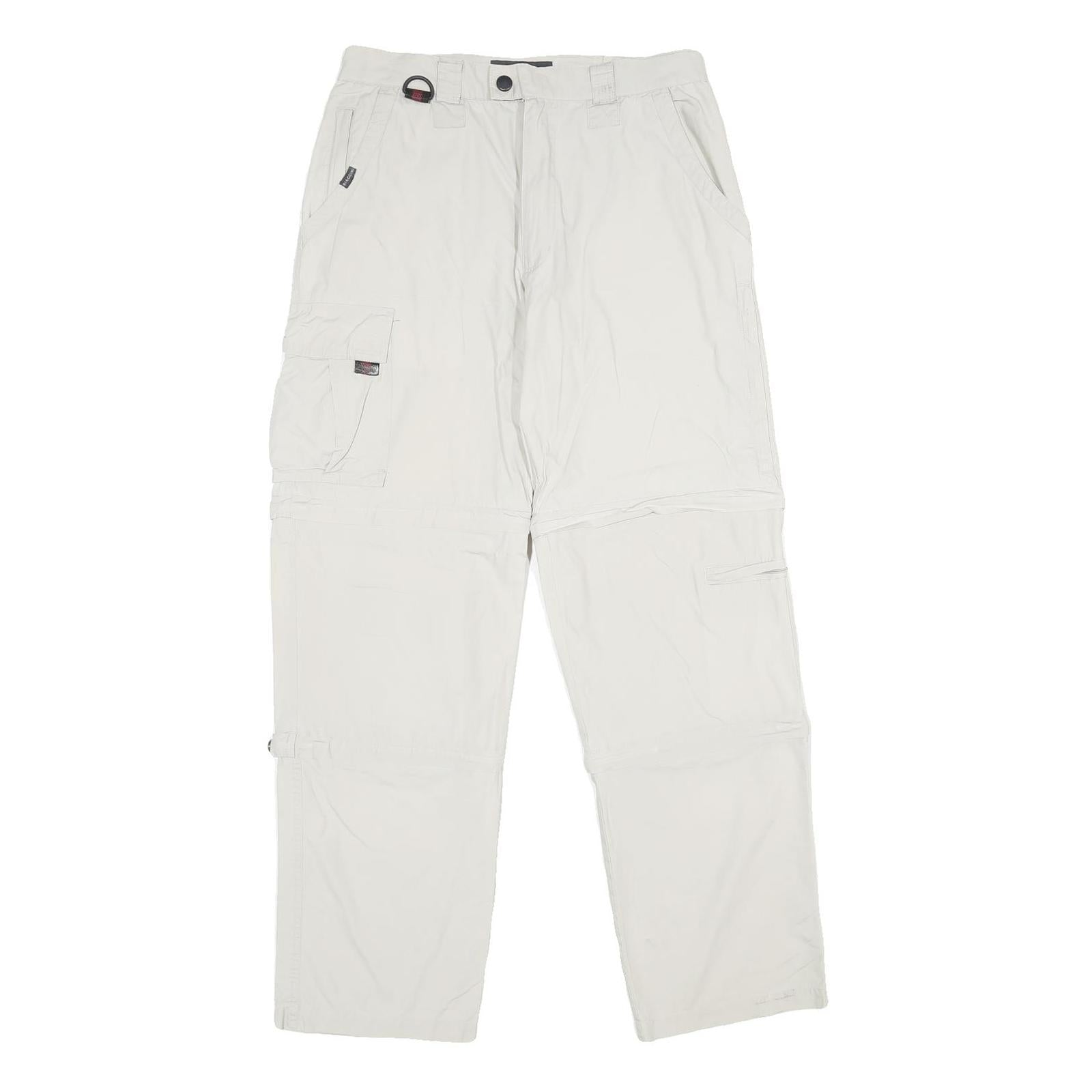 BIAGGINI Mens Cotton White Regular Cargo Trousers W28 L34 Functional Pockets Refurbished - N/A refurbished available on Cerqular