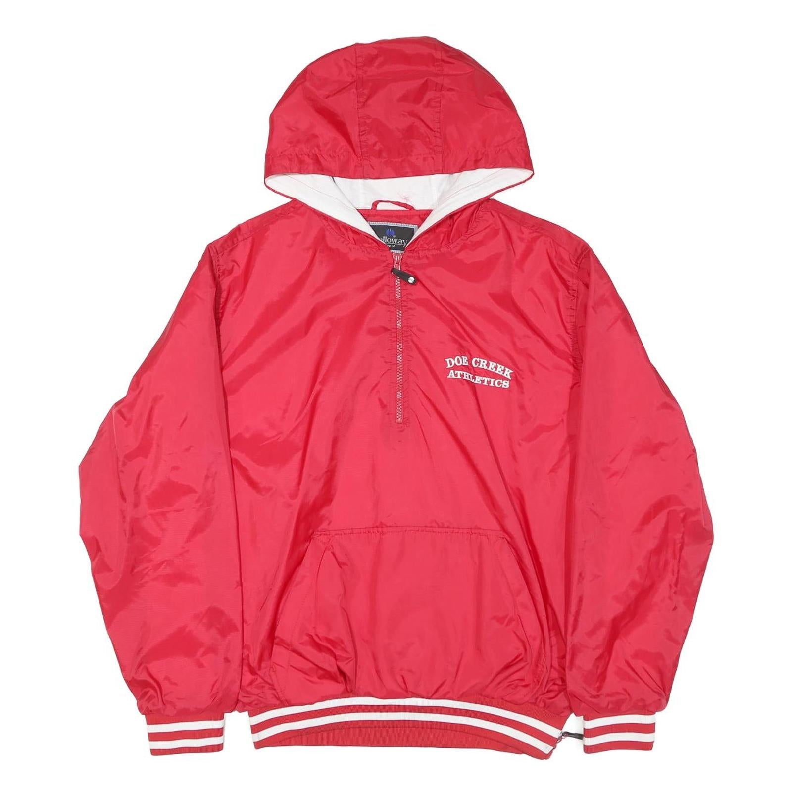 Buy HOLLOWAY Mens Red Doe Creek Athletics Windbreaker M Polyester Blend Zip Jacket Refurbished - $32.49 HOLLOWAY Mens Red Doe Creek Athletics Windbreaker M Polyester Blend Zip Jacket Refurbished - N/A refurbished available on Cerqular
