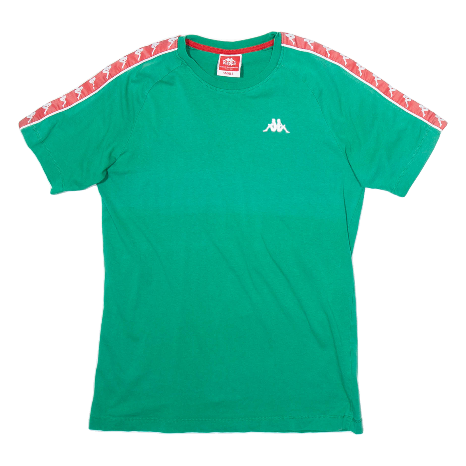 KAPPA Mens T-Shirt Green S Refurbished - N/A refurbished available on Cerqular